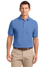 Load image into Gallery viewer, Port Authority ® Silk Touch™ Polo with Pocket. K500P