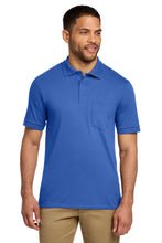 Load image into Gallery viewer, Port & Co ™ Core Blend Jersey Knit Pocket Polo. KP55P