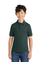Load image into Gallery viewer, Port & Co ™ Youth Core Blend Jersey Knit Polo. KP55Y