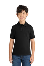 Load image into Gallery viewer, Port & Co ™ Youth Core Blend Jersey Knit Polo. KP55Y