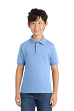 Load image into Gallery viewer, Port & Co ™ Youth Core Blend Jersey Knit Polo. KP55Y