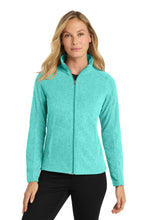 Load image into Gallery viewer, Port Authority ® Women's Heather Microfleece Full-Zip Jacket. L235