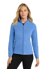 Load image into Gallery viewer, Port Authority ® Women's Heather Microfleece Full-Zip Jacket. L235