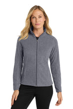 Load image into Gallery viewer, Port Authority ® Women's Heather Microfleece Full-Zip Jacket. L235