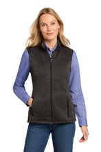 Load image into Gallery viewer, Port Authority ® Women's Sweater Fleece Vest L236