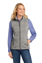 Load image into Gallery viewer, Port Authority ® Women's Sweater Fleece Vest L236