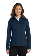 Load image into Gallery viewer, Port Authority ® Women's Grid Fleece Jacket. L239