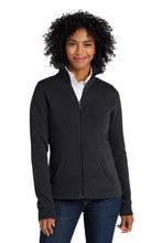 Load image into Gallery viewer, Port Authority ® Women's Slub Fleece Full-Zip Jacket. L293