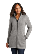 Load image into Gallery viewer, Port Authority ® Women's Arc Sweater Fleece Long Jacket L425