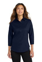 Load image into Gallery viewer, Port Authority ® Women's 3/4-Sleeve Easy Care Shirt. L612