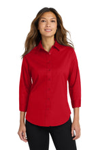 Load image into Gallery viewer, Port Authority ® Women's 3/4-Sleeve Easy Care Shirt. L612