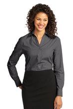 Load image into Gallery viewer, Port Authority ® Women's Crosshatch Easy Care Shirt. L640