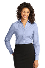 Load image into Gallery viewer, Port Authority ® Women's Crosshatch Easy Care Shirt. L640