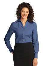 Load image into Gallery viewer, Port Authority ® Women's Crosshatch Easy Care Shirt. L640