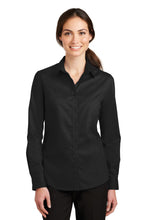 Load image into Gallery viewer, Port Authority ® Women's SuperPro ™ Twill Shirt. L663