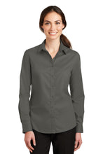Load image into Gallery viewer, Port Authority ® Women's SuperPro ™ Twill Shirt. L663