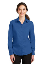 Load image into Gallery viewer, Port Authority ® Women's SuperPro ™ Twill Shirt. L663