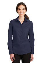 Load image into Gallery viewer, Port Authority ® Women's SuperPro ™ Twill Shirt. L663