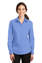 Load image into Gallery viewer, Port Authority ® Women's SuperPro ™ Twill Shirt. L663