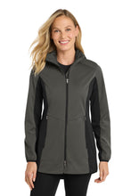 Load image into Gallery viewer, Port Authority ® Women's Active Hooded Soft Shell Jacket. L719