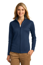 Load image into Gallery viewer, Port Authority ® Women's Vertical Texture Full-Zip Jacket. L805