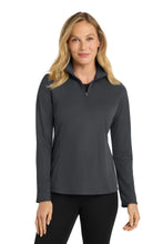 Load image into Gallery viewer, Port Authority ® Women's Pinpoint Mesh 1/2-Zip . L806