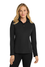 Load image into Gallery viewer, Port Authority ® Women's Pinpoint Mesh 1/2-Zip . L806