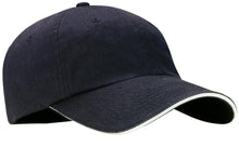 Load image into Gallery viewer, Port Authority ® Sandwich Bill Cap with Striped Closure. C830