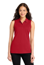 Load image into Gallery viewer, Port Authority ® Women's Dry Zone ® UV Micro-Mesh Sleeveless Polo LK110SV