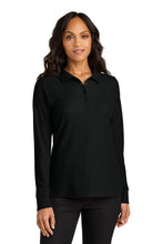 Load image into Gallery viewer, Port Authority ® Women's Wearever Signature Pique Long Sleeve Polo LK200LS