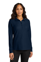 Load image into Gallery viewer, Port Authority ® Women's Wearever Signature Pique Long Sleeve Polo LK200LS