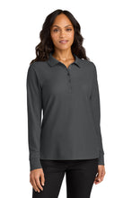 Load image into Gallery viewer, Port Authority ® Women's Wearever Signature Pique Long Sleeve Polo LK200LS
