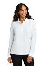 Load image into Gallery viewer, Port Authority ® Women's Wearever Signature Pique Long Sleeve Polo LK200LS