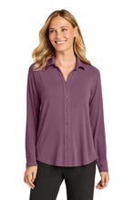 Load image into Gallery viewer, Port Authority ® Women's Luxe Knit Button Tunic LK5602