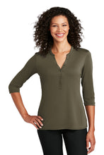 Load image into Gallery viewer, Port Authority ® Women's UV Choice Pique Henley LK750