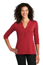 Load image into Gallery viewer, Port Authority ® Women's UV Choice Pique Henley LK750