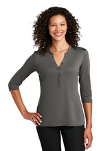 Load image into Gallery viewer, Port Authority ® Women's UV Choice Pique Henley LK750