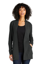 Load image into Gallery viewer, Port Authority ® Women's Microterry Cardigan LK825