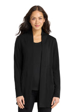 Load image into Gallery viewer, Port Authority ® Women's Microterry Cardigan LK825