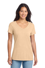 Load image into Gallery viewer, Port & Co ® Women's Beach Wash ® Garment-Dyed V-Neck Tee LPC099V