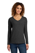 Load image into Gallery viewer, Port & Co ® Women's Long Sleeve Fan Favorite V-Neck Tee. LPC450VLS