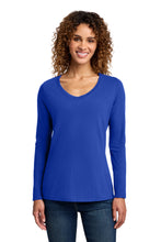 Load image into Gallery viewer, Port & Co ® Women's Long Sleeve Fan Favorite V-Neck Tee. LPC450VLS