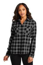 Load image into Gallery viewer, Port Authority ® Women's Plaid Flannel Shirt LW669