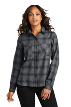 Load image into Gallery viewer, Port Authority ® Women's Plaid Flannel Shirt LW669
