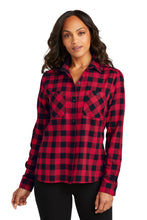 Load image into Gallery viewer, Port Authority ® Women's Plaid Flannel Shirt LW669