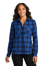 Load image into Gallery viewer, Port Authority ® Women's Plaid Flannel Shirt LW669