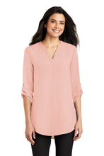 Load image into Gallery viewer, Port Authority ® Women's 3/4-Sleeve Tunic Blouse. LW701