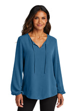 Load image into Gallery viewer, Port Authority ® Women's Textured Crepe Blouse LW714