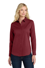 Load image into Gallery viewer, Port Authority ® Women's Long Sleeve SuperPro React ™ Twill Shirt. LW808