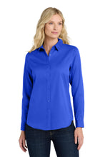 Load image into Gallery viewer, Port Authority ® Women's Long Sleeve SuperPro React ™ Twill Shirt. LW808